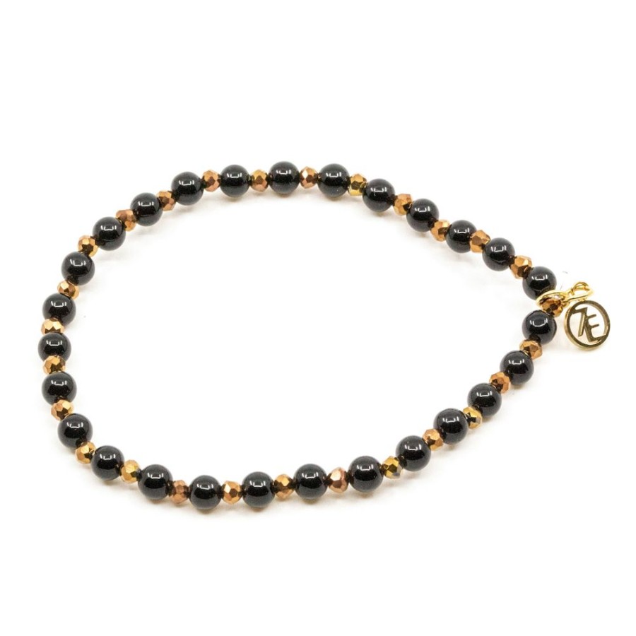 Armband SEVEN EAST | Seven East – Beads Armband, Svart