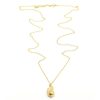 Halsband SEVEN EAST | Seven East – Chunky Pearl Halsband 90 Cm, Guld