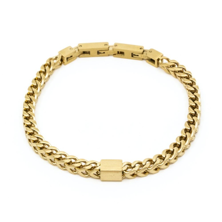 Armband 7EAST MAN | 7East – Lur Armband, Guld