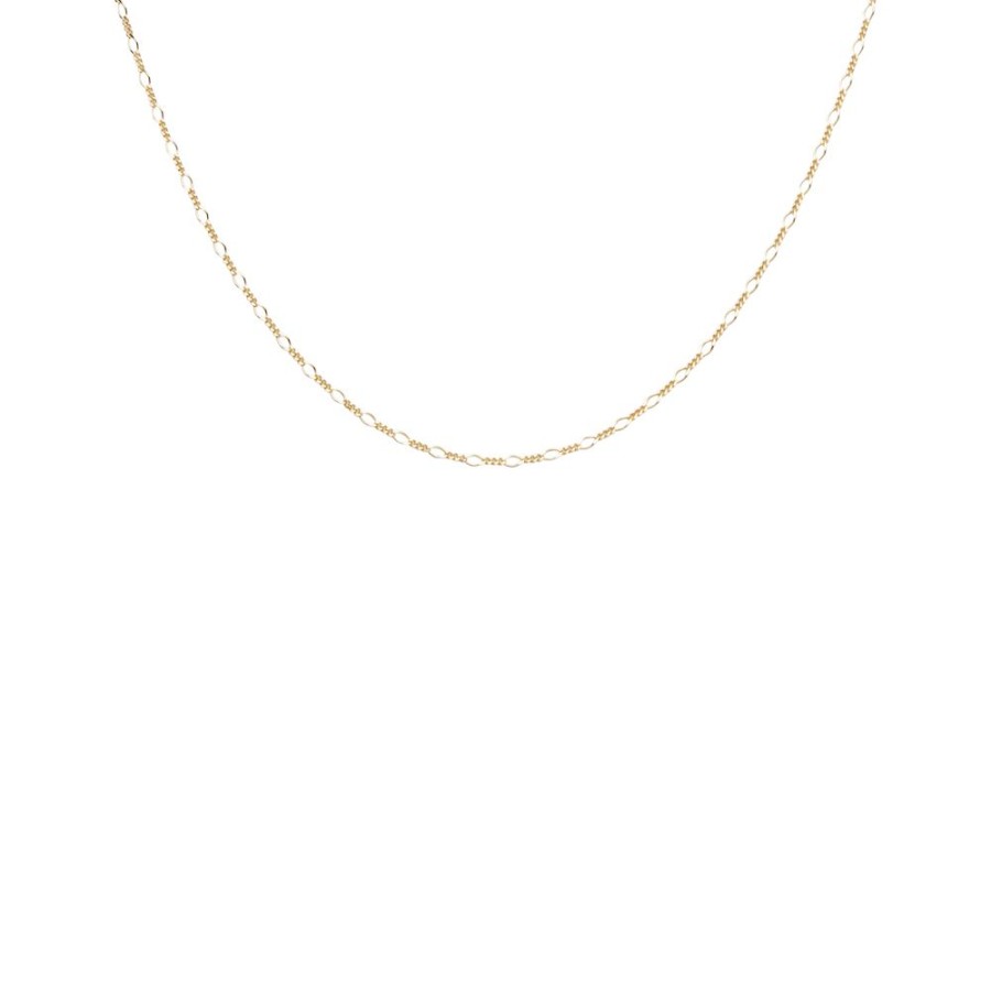 Halsband CU Jewellery | Cu Jewellery – Figaro Neck 40-45 Gold