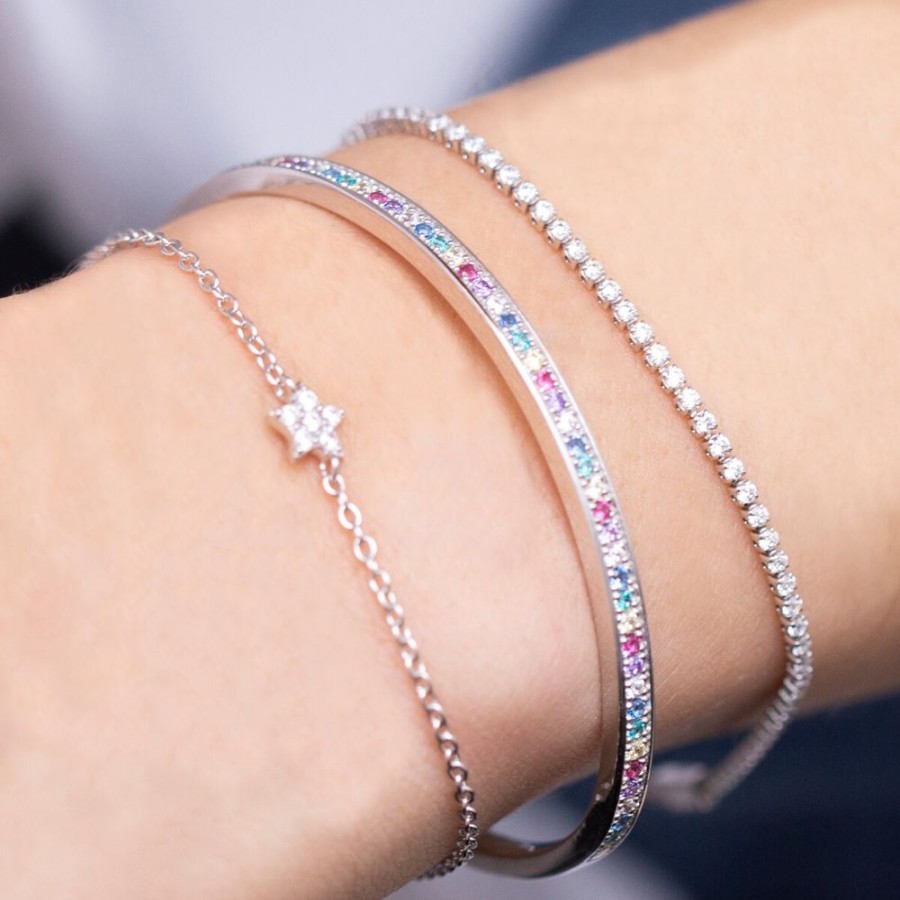 Armband SIF JAKOBS | Mira Armband | Silver | Vita Zirkoner