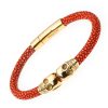 Herrsmycken Milton John Smycken | Red Skull Madness, Armband