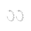 Orhangen CU Jewellery | Cu Jewellery – Pearl Hoop Orhangen, Silver