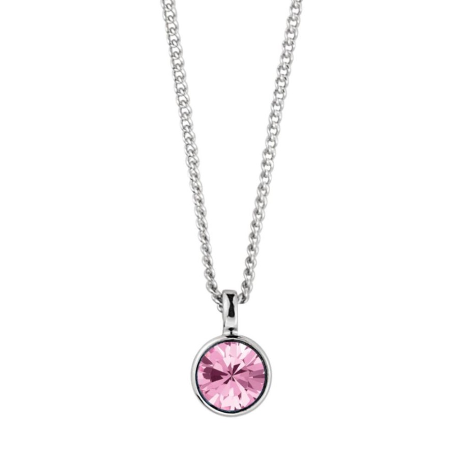 Halsband Dyrberg Kern | Ette Ss Light Rose Halsband | Silver