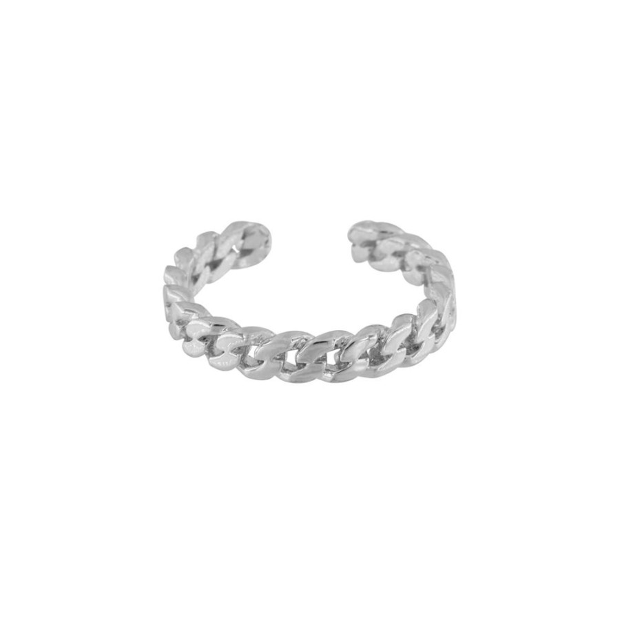 Ringar Dansk Copenhagen | Dansk Copenhagen – Infinity Simple Ring Rhodiumplaterad