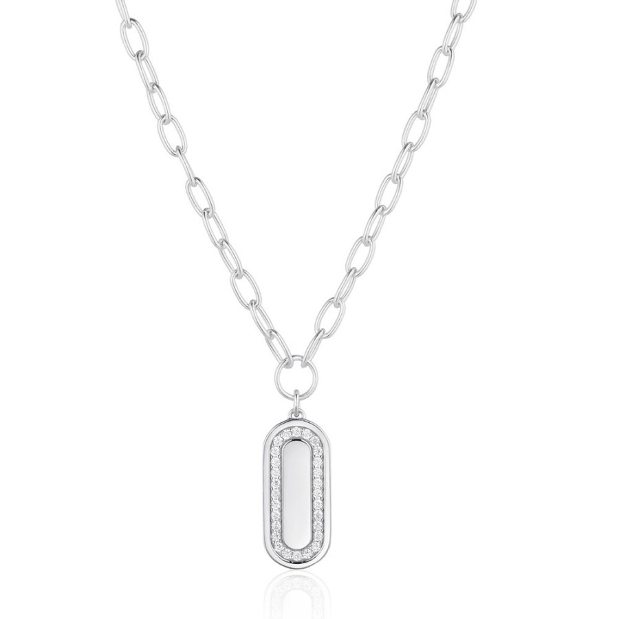 Festsmycken SIF JAKOBS | Sif Jakobs – Capizzi Grande Necklace, Kristall/Silver