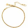 Armband CU Jewellery | Cu Jewellery – Roof Plain Armband, Guld