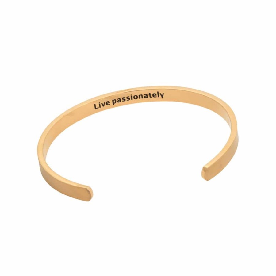 Herrsmycken By Billgren | By Billgren – Bangle Live Passionately, Guld