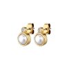 Orhangen Dyrberg Kern | London Sg White Pearl Orhangen | Guld