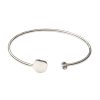 Armband SEVEN EAST | Seven/East – Harmony Bangle Armband, Stal