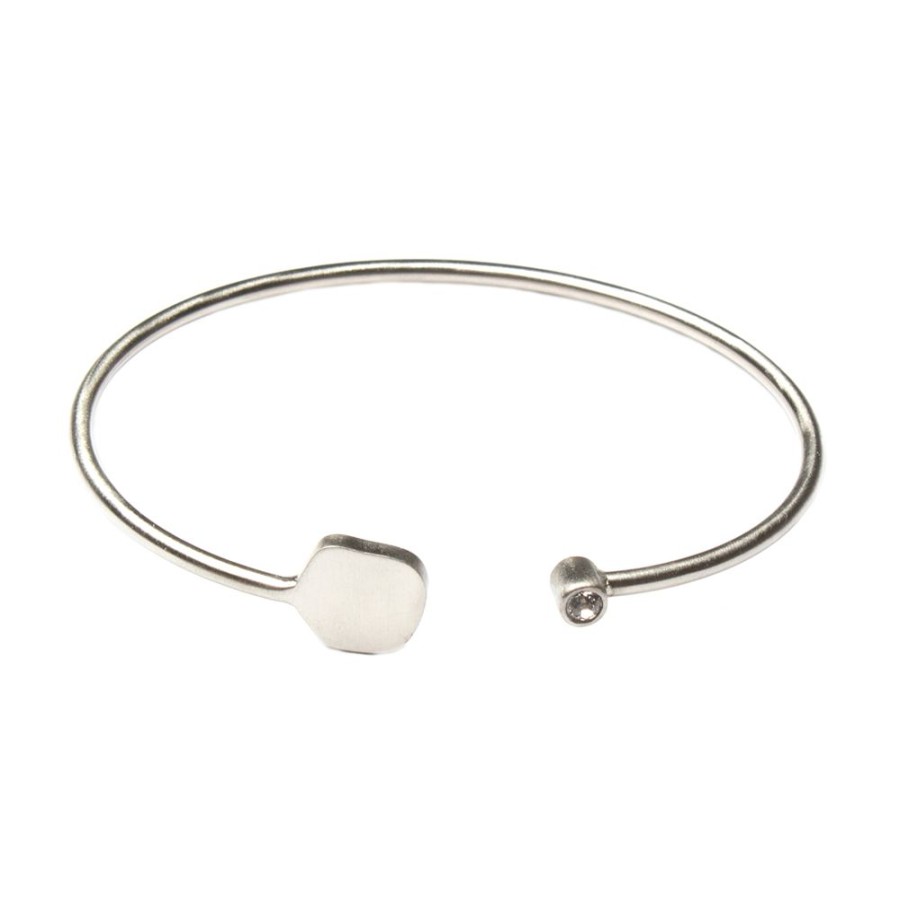 Armband SEVEN EAST | Seven/East – Harmony Bangle Armband, Stal