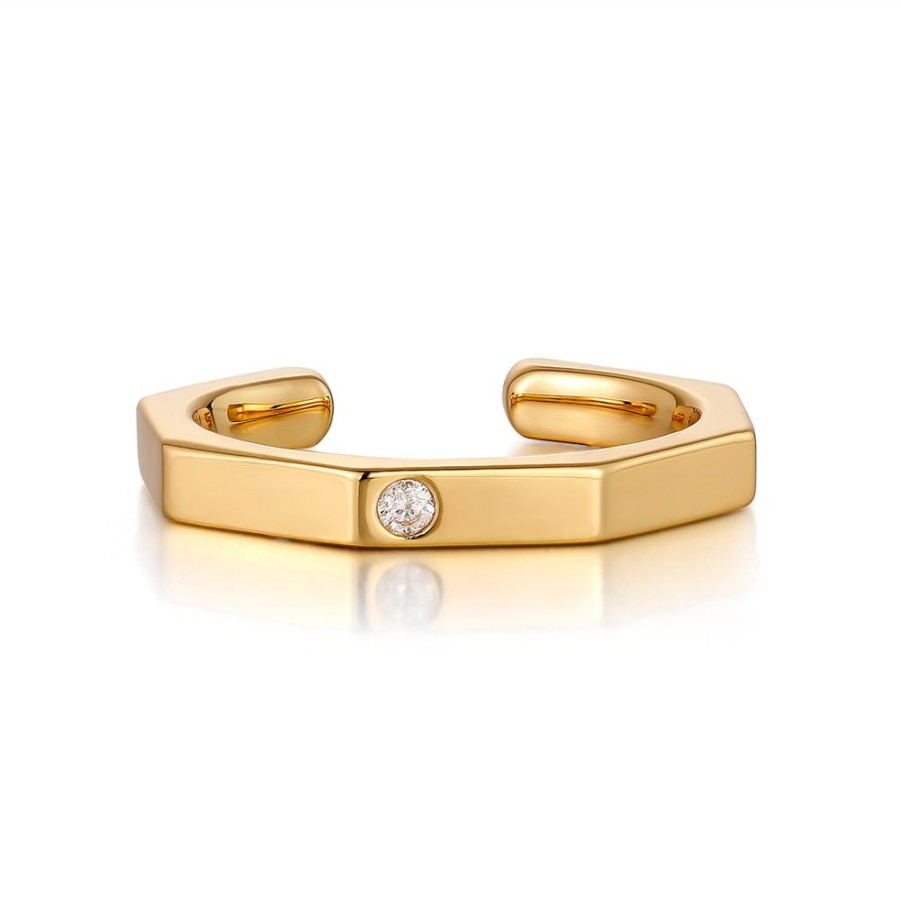 Ringar Pantolin Bagatelle | Pantolin Bagatelle – Octagon Ring, Guld