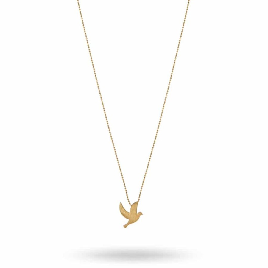 Halsband CU Jewellery | Cu Jewellery – Peace Halsband, Guld