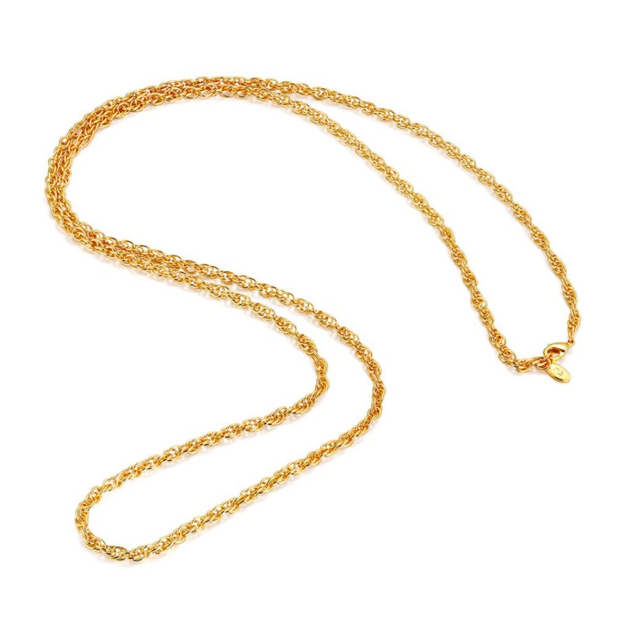 Halsband Pantolin Bagatelle | Pantolin Bagatelle – River Chain Langt Halsband, Guld