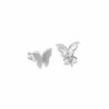 Orhangen CU Jewellery | Cu Jewellery – Butterfly Orhangen, Silver