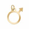 Halsband CU Jewellery | Cu Jewellery – Symbolberlock, Guld – Mars Big