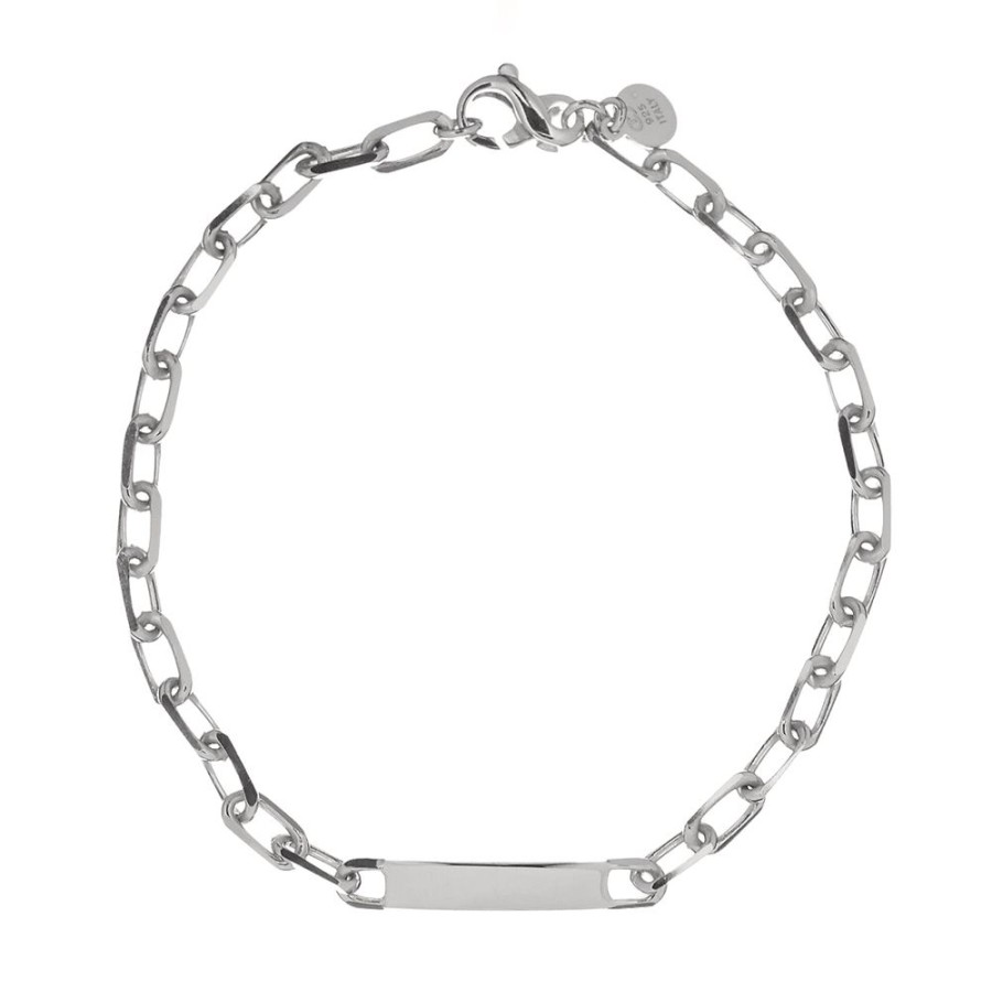 Herrsmycken CU Man | Cu Man – Bear Trace Armband, Silver