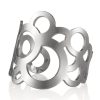 Festsmycken David & Martin | David&Martin – Circles Cuff Armband, Silver