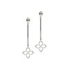 Orhangen Anna & Deià | Anna & Deia – Florence Hanging Flower Orhangen, Silver