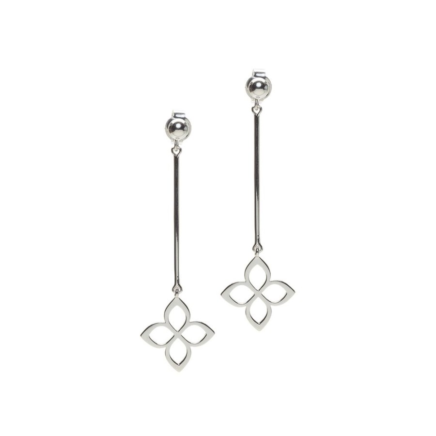 Orhangen Anna & Deià | Anna & Deia – Florence Hanging Flower Orhangen, Silver