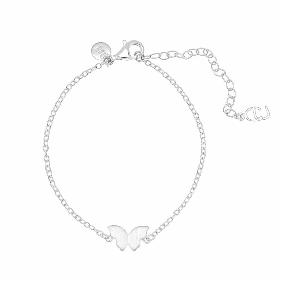 Armband CU Jewellery | Cu Jewellery – Butterfly Armband, Silver