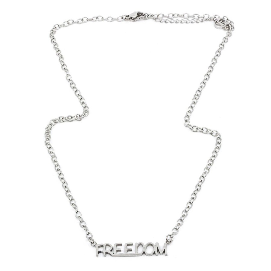 Halsband SEVEN EAST | Seven/East – Freedom Halsband, Silver