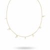 Halsband Anna + Nina Smycken | Anna + Nina – Twig Halsband, Guld