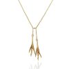 Halsband David & Martin | David&Martin – Chicken Feet Halsband, Guld