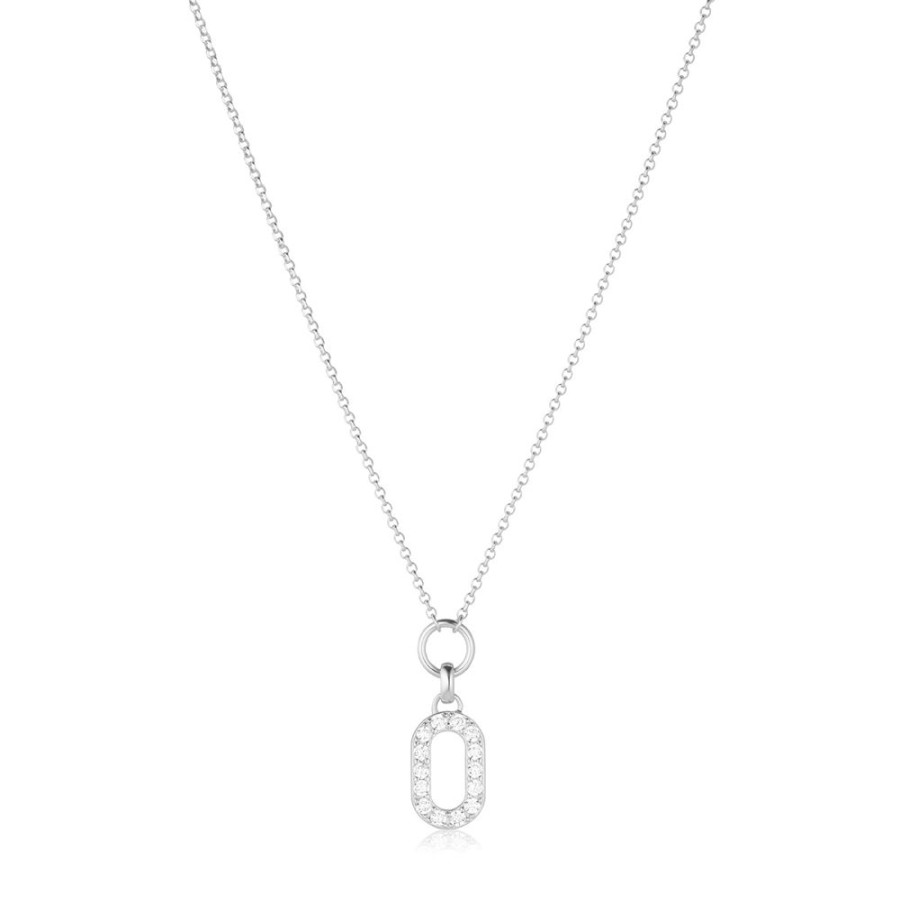 Festsmycken SIF JAKOBS | Sif Jakobs – Capizzi Piccolo Necklace, Kristall/Silver