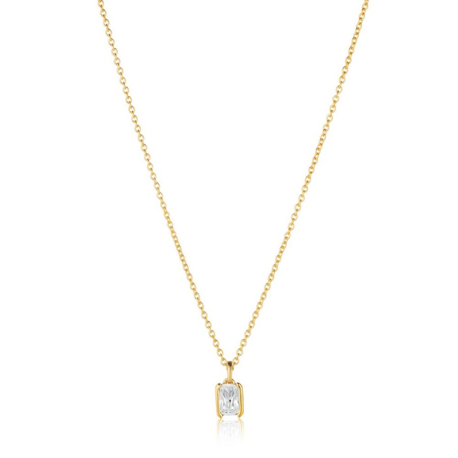 Festsmycken SIF JAKOBS | Sif Jakobs – Roccanova Piccolo Necklace, Kristall/Guld