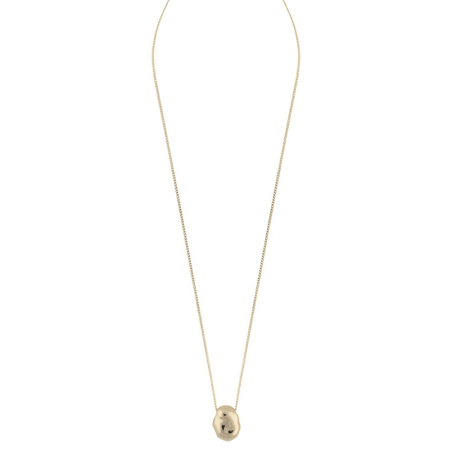 Halsband Snö of Sweden | Sno Of Sweden – Dion Small Pendant Halsband, Guld