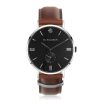 Herrsmycken By Billgren | By Billgren – Gustaf Black/Brown Leather, Klocka