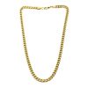 Halsband SEVEN EAST | Seven/East – Flat Chain Halsband 42, Guld