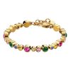 Armband Dyrberg Kern | Teresia Sg Rainbow Armband | Guld