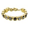 Armband Dyrberg Kern | Conian Sg Black Mix Armband | Guld