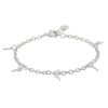 Armband Snö of Sweden | Sno Of Sweden – Fling Key Charm Armband, Silver