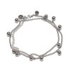 Halsband Sägen Smycken | Sagen – Solar Charm Halsband/Fotlank, Silver