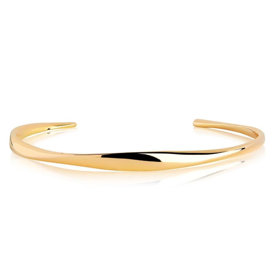 Armband SIF JAKOBS | Cetara Pianura Bangle | Guld | –