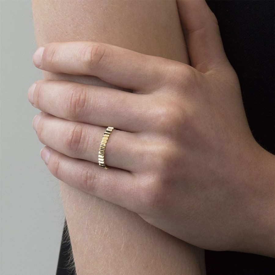 Ringar Dansk Copenhagen | Dansk Copenhagen – Bjork Slim Ring, Guld