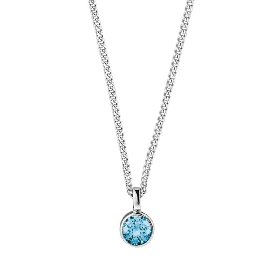 Halsband Dyrberg Kern | Jemma Ss Aqua Halsband | Silver