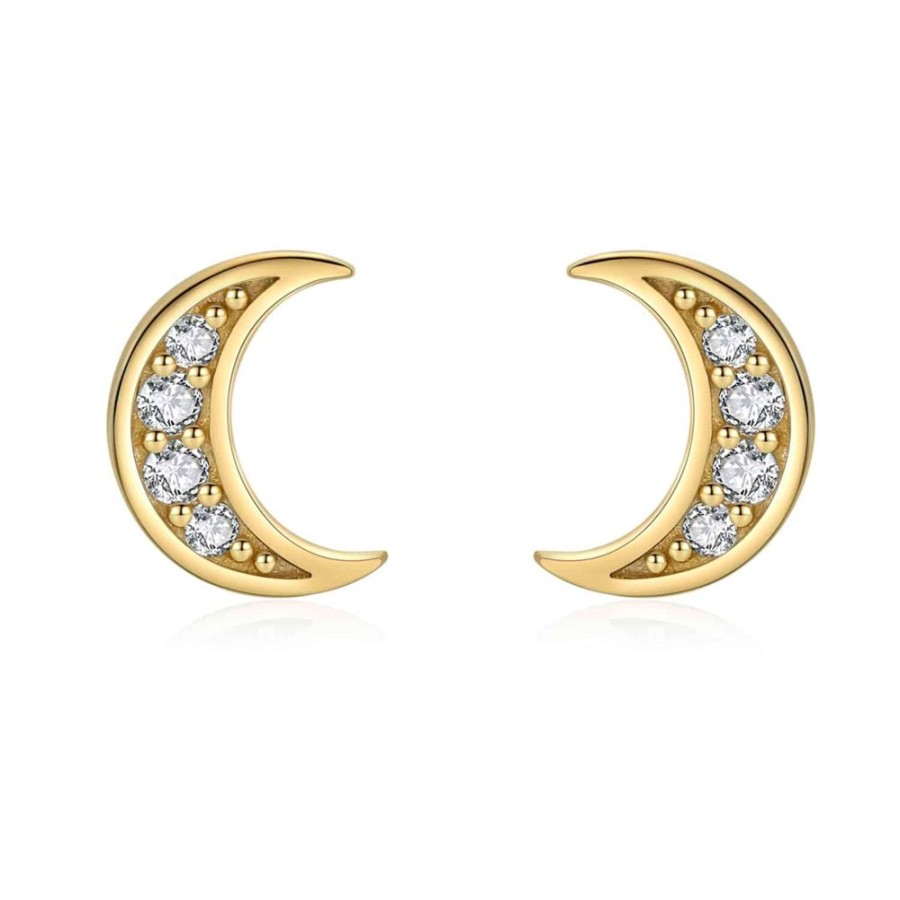 Orhangen Pantolin Bagatelle | Pantolin Bagatelle – Luna Studs, Guld