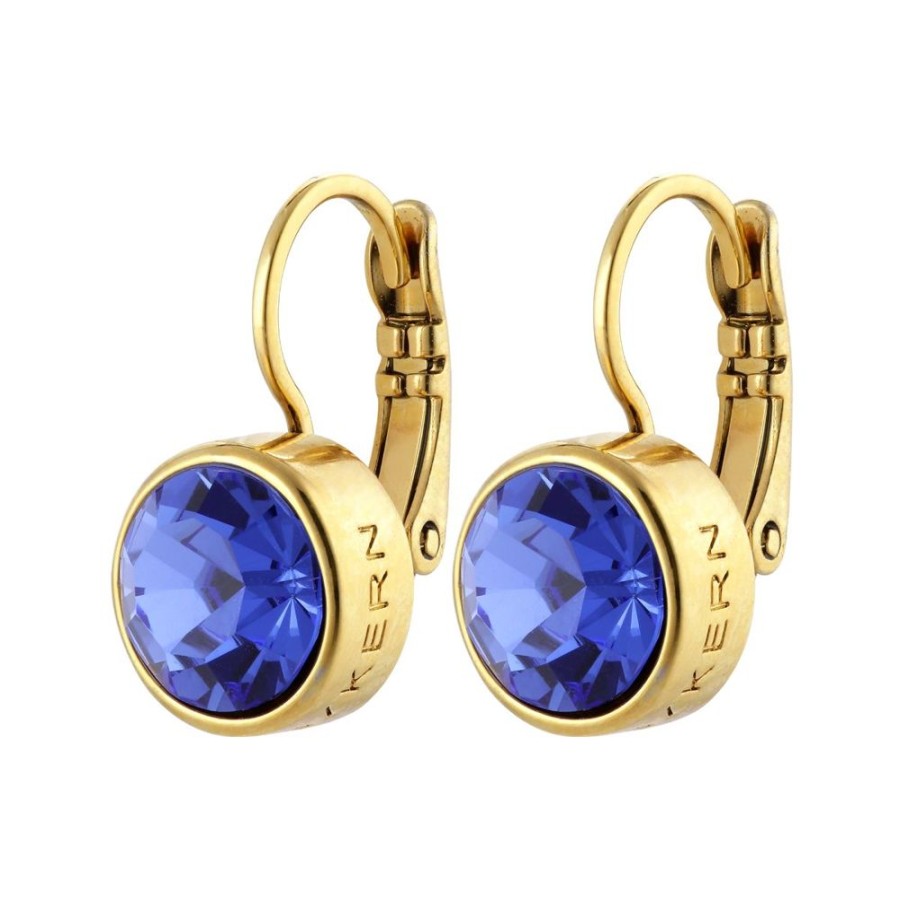 Orhangen Dyrberg Kern | Louise Sg Sapphire Orhangen | Guld