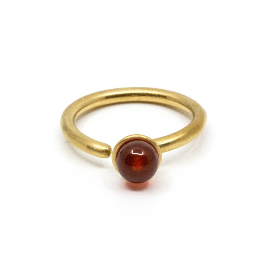 Ringar SEVEN EAST | Beads Ring Orange