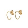 Orhangen CU Jewellery | Cu Jewellery – Two Small Round Orhangen, Guld