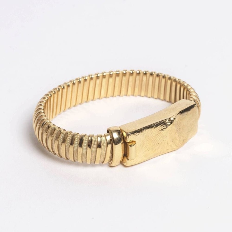 Armband Cornelia Webb Smycken | Cornelia Webb – Molded Pipe Armband, Guld