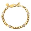 Armband Dyrberg Kern | Livia Sg Crystal Armband | Guld