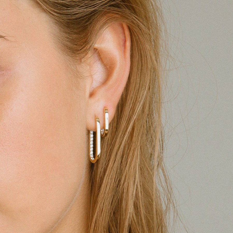 Festsmycken SIF JAKOBS | Sif Jakobs – Capizzi Piccolo Earrings, Kristall/Guld