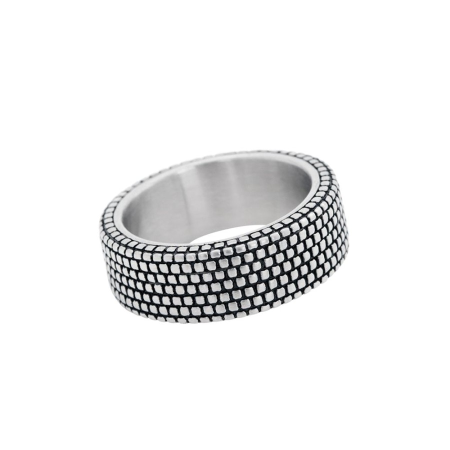 Herrsmycken By Billgren | By Billgren – Ring Pattern, Silver