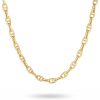 Festsmycken CU Jewellery | Cu Jewellery – Victory Chain Halsband, 45, Guld