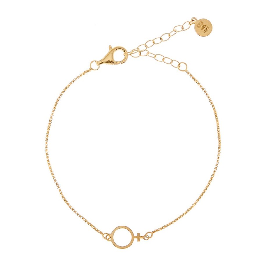 Armband CU Jewellery | Cu Jewellery – Venus Chain Armband, Guld